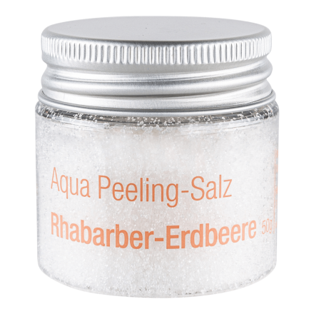 Aqua Peeling-Salz Rhabarber-Erdbeere, Dose 50g