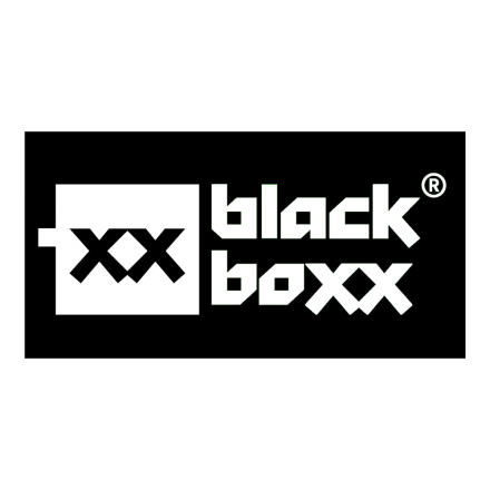 Aufkleber Blackboxx Logo - fluoreszierend