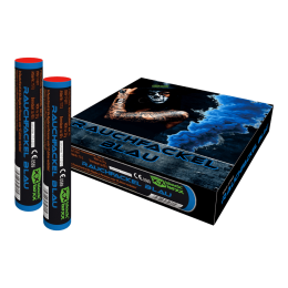 Rauchfackel Blau, 5er Pack