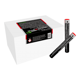 Bengallicht Rot zu Silber, 25er Pack