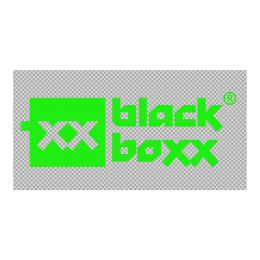 Aufkleber Blackboxx Logo - transparenten Hintergrund